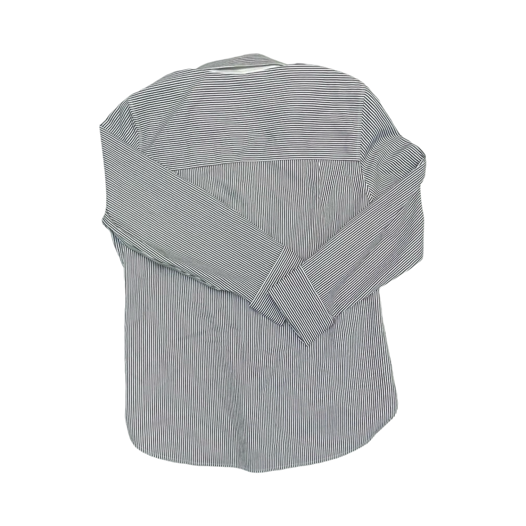 Blouse Ls By Chicos In Black & White, Size:S