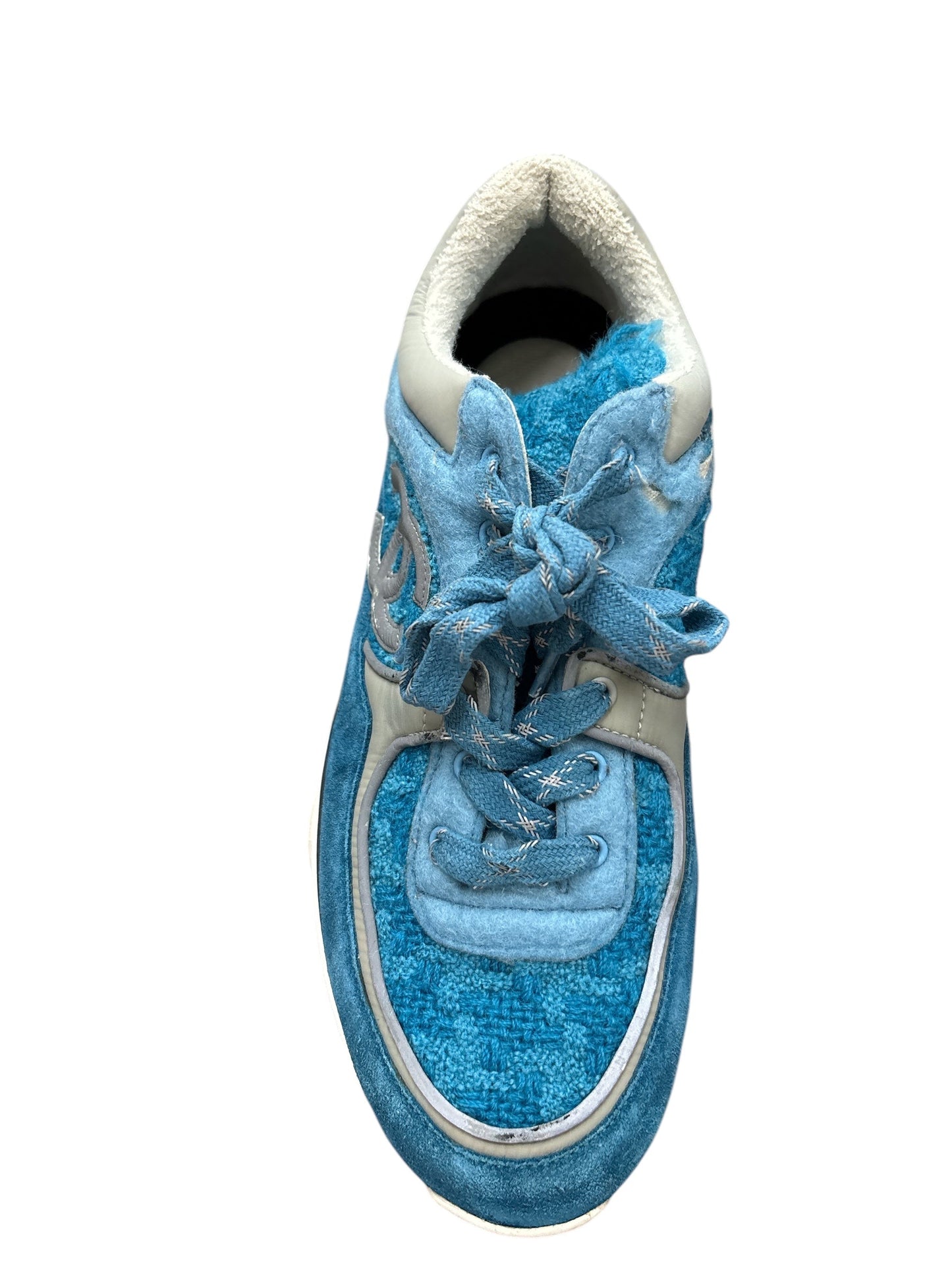 Shoes Luxury Designer By Chanel In Blue