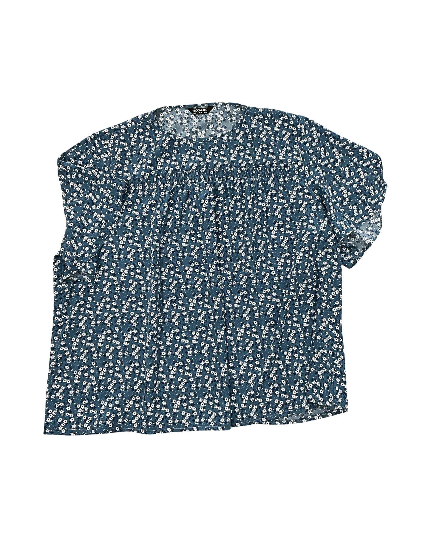 Top Ss By Bloomchic In Blue, Size:4X