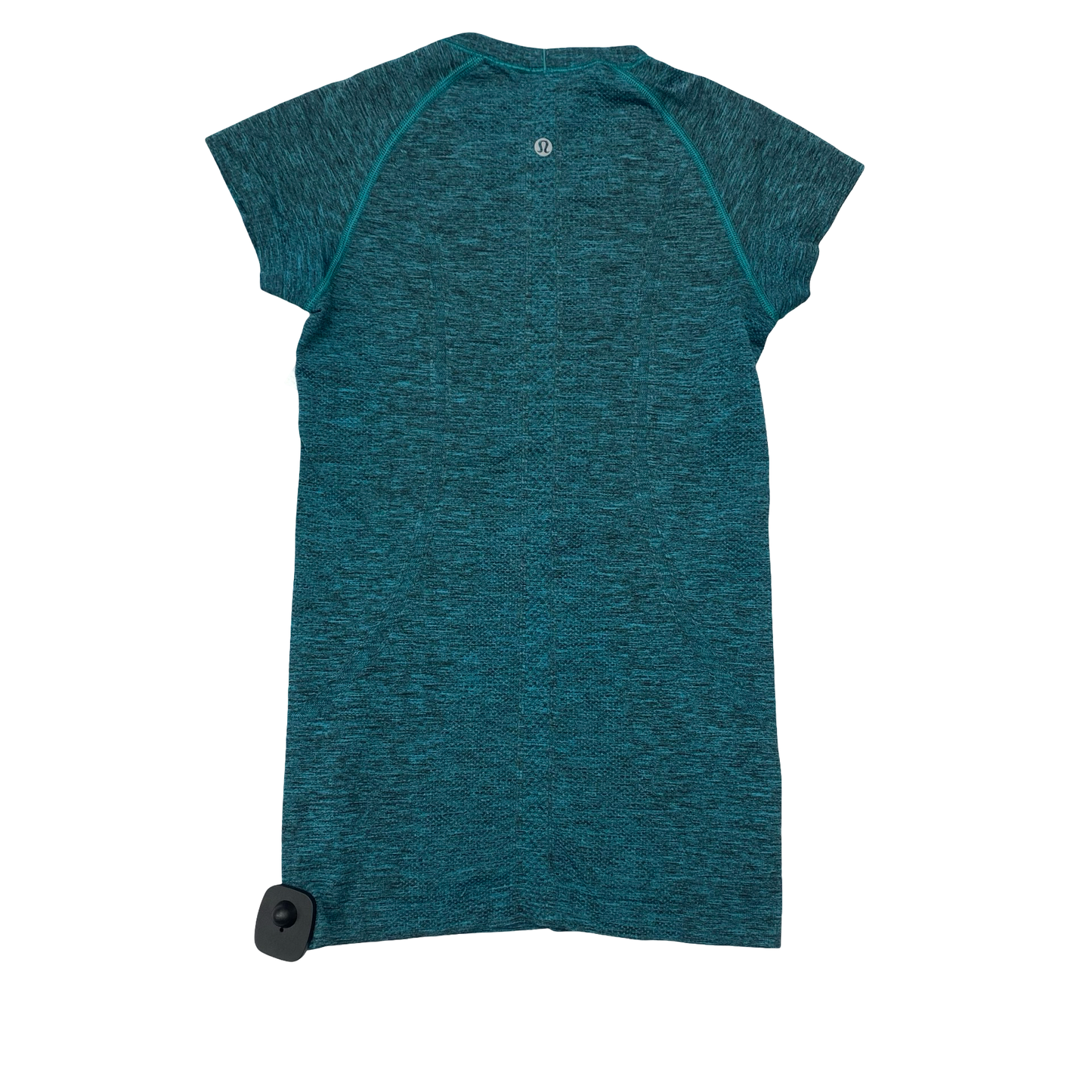 Athletic Top Ss By Lululemon In Teal, Size:4