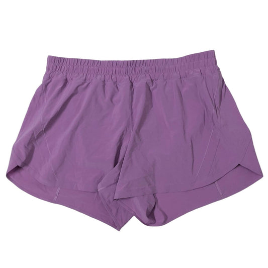 Athletic Shorts By Lululemon In Purple, Size: 20