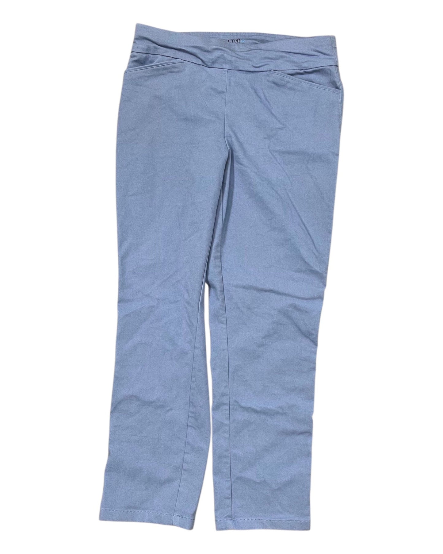 Pants Lounge By Croft And Barrow In Blue, Size:8P