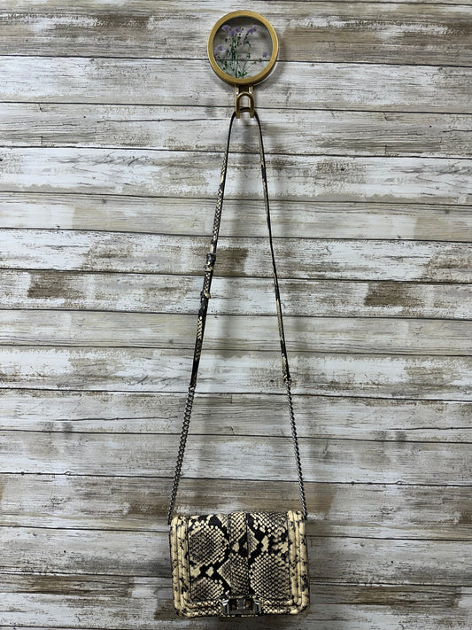 Crossbody Designer By Rebecca Minkoff In Snakeskin Print, Size:Small