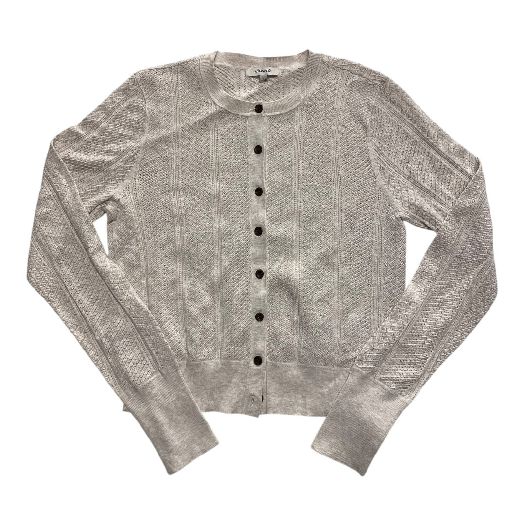 Sweater Cardigan By Madewell In Grey, Size:L