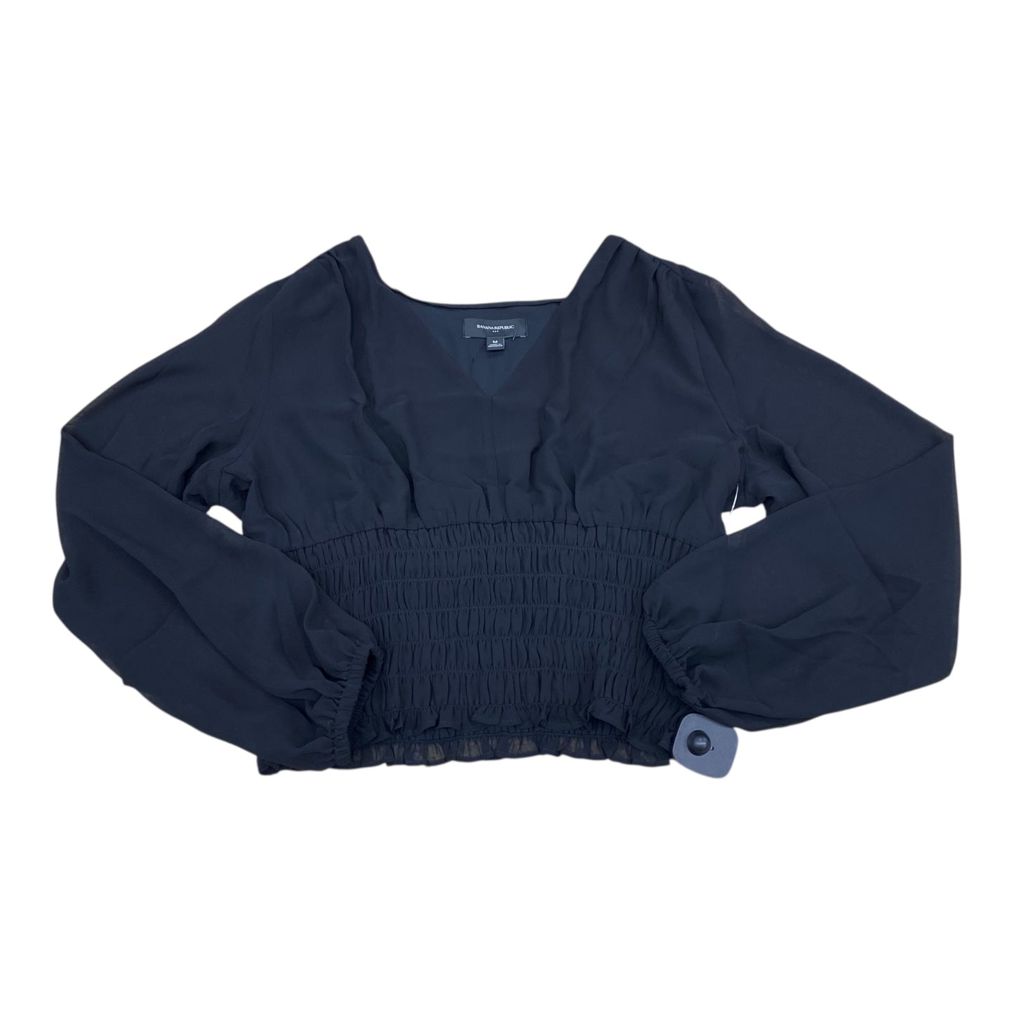 Top Ls By Banana Republic In Black, Size:M