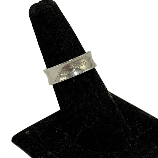 Tiffany & Company 1837 Luxury Ring in 925 Silver, Size: 8