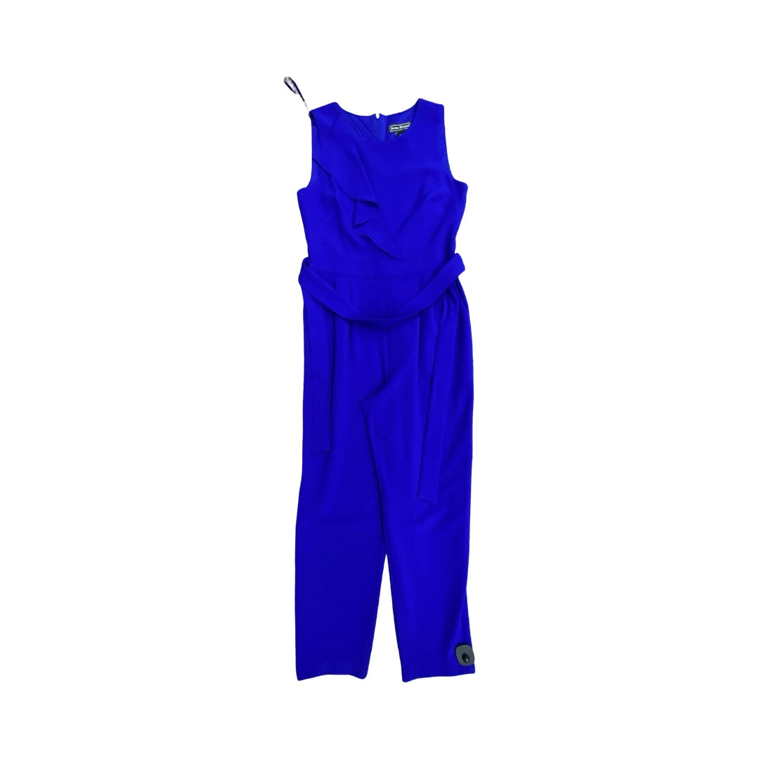 Jumpsuit By Jessica Howard In Blue, Size:6P