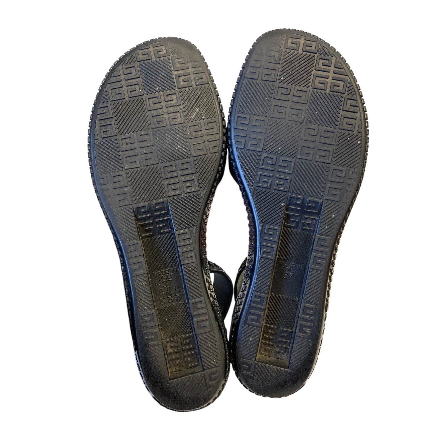Sandals Luxury Designer By Givenchy In Black, Size:6.5