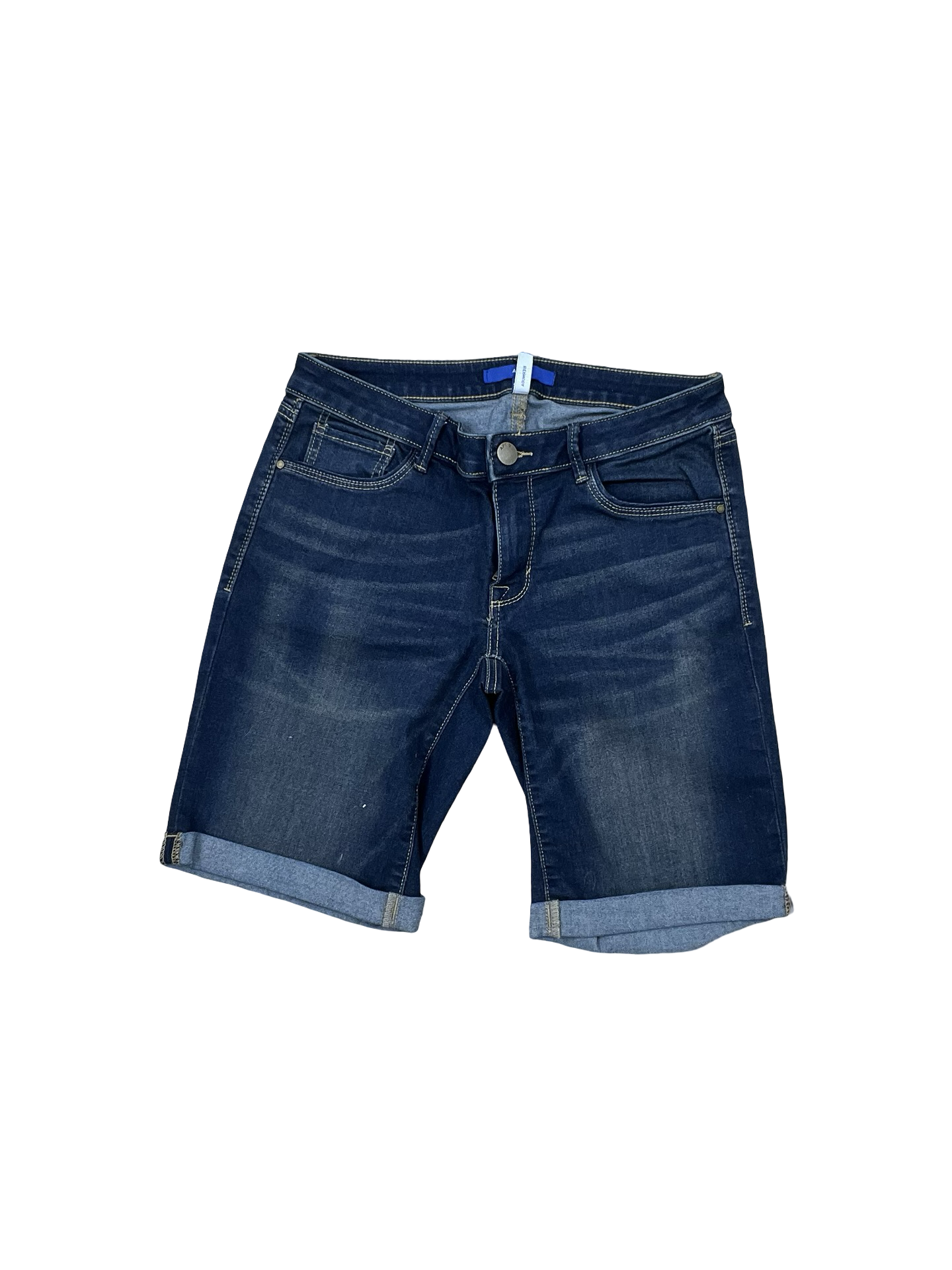 Shorts By Apt 9 In Blue Denim, Size:8