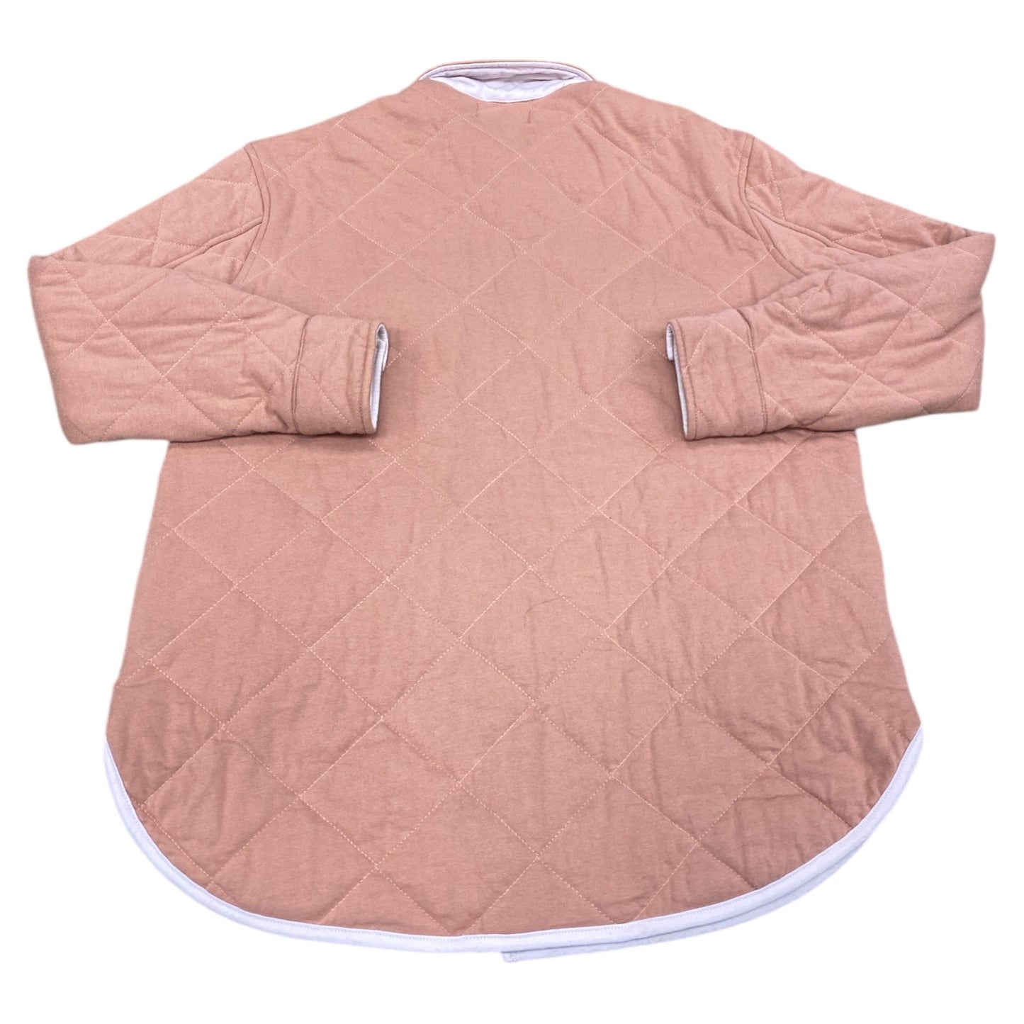 Jacket Shirt By Z Supply In Peach, Size:Xs