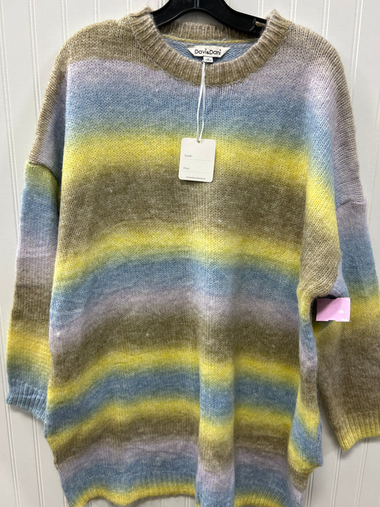 Dress Sweater By Davi & Dani In Multi, Size:M