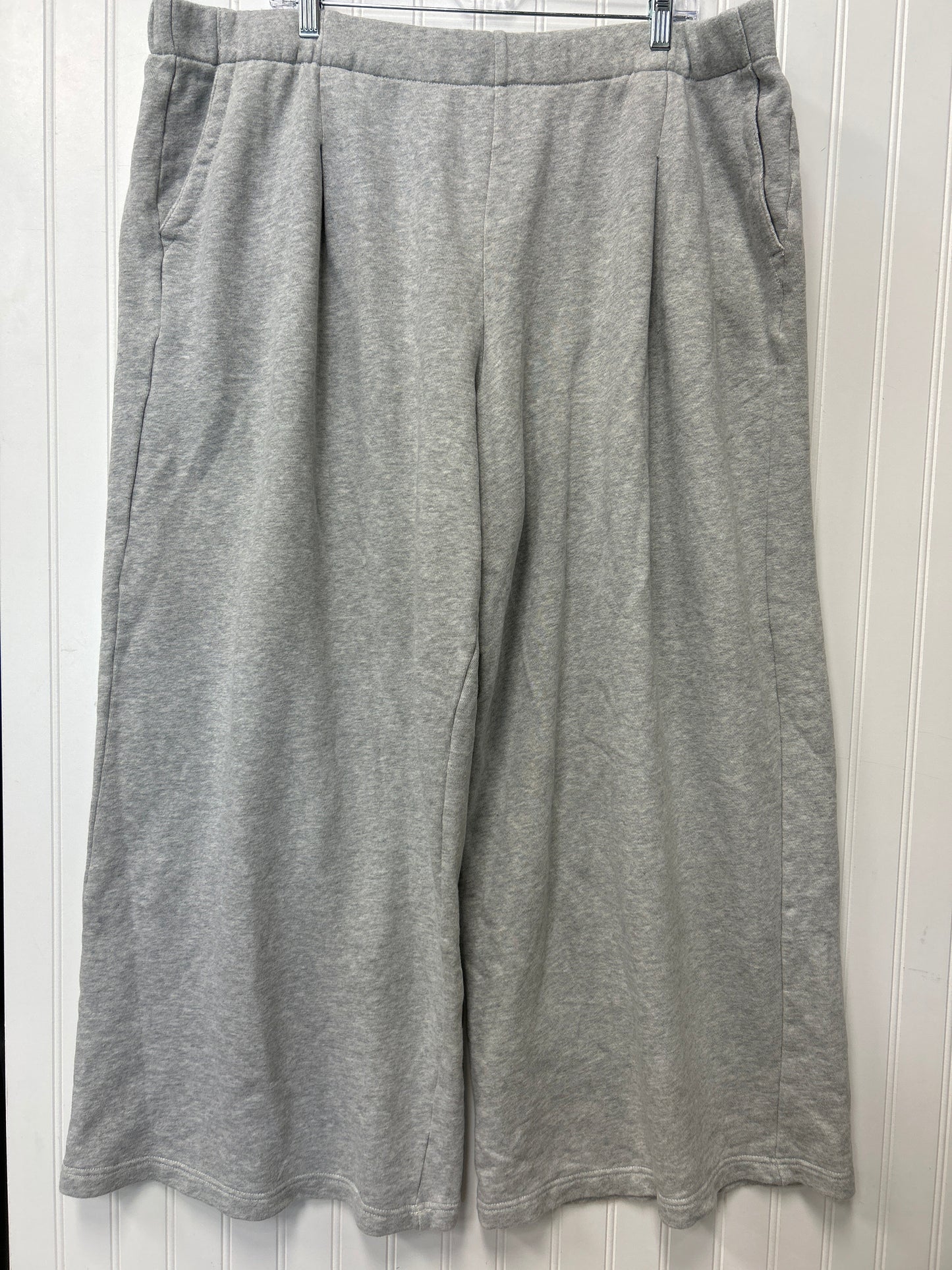 Athletic Pants By Aerie In Grey, Size:1X