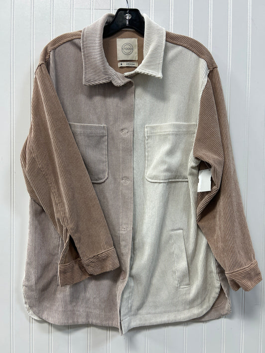 Top Ls By Stoosh In Brown & White, Size:M