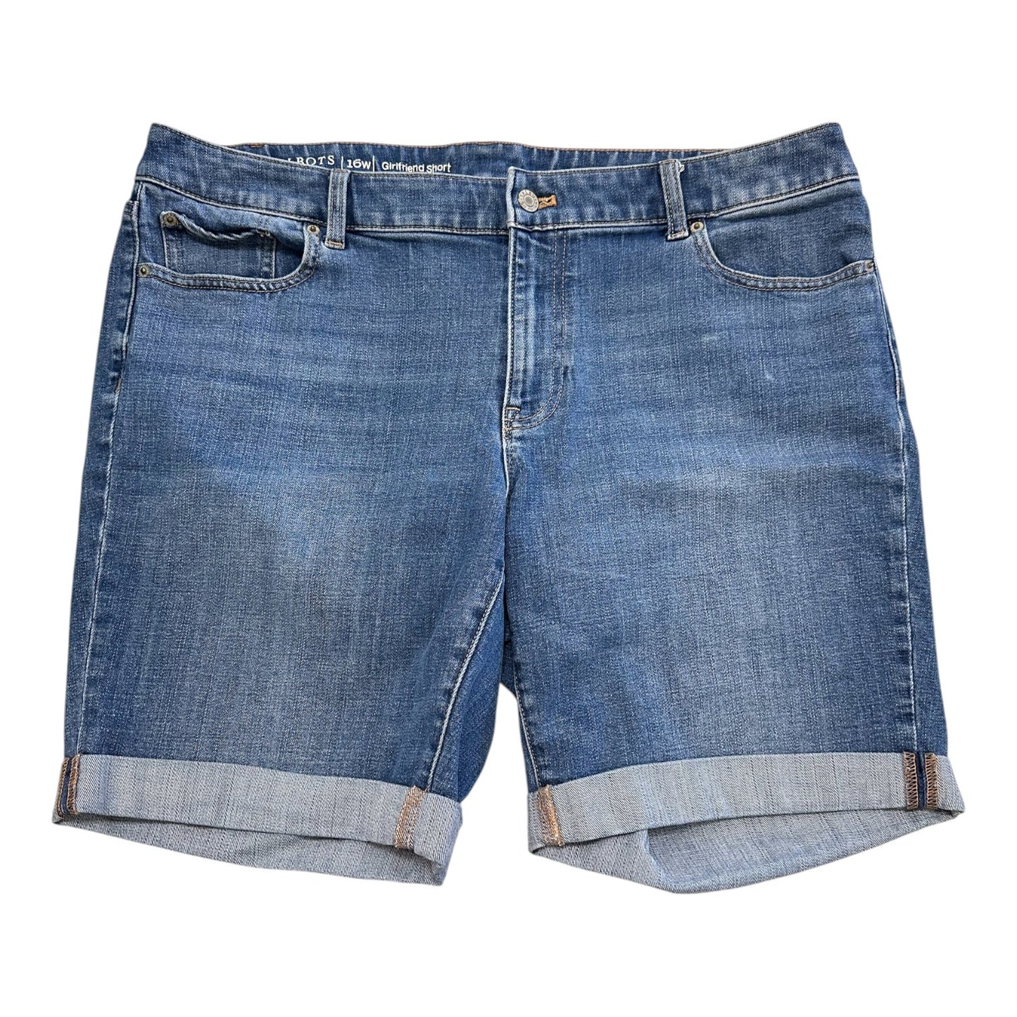 Shorts By Talbots In Blue Denim, Size:16