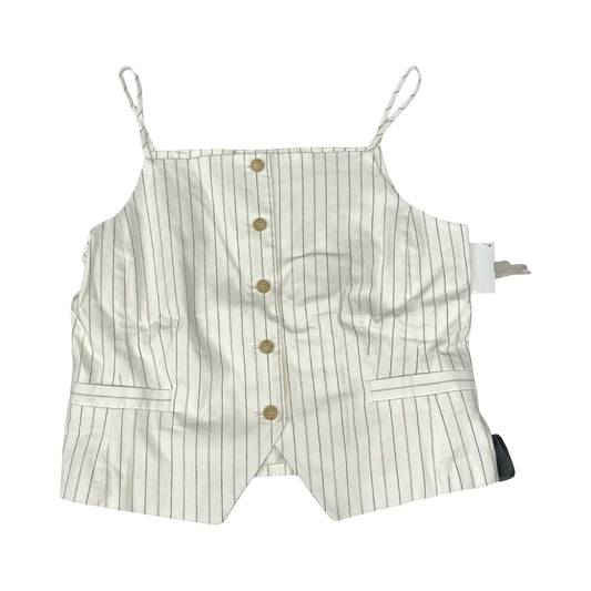 Top Sleeveless By Loft In Striped Pattern, Size:S