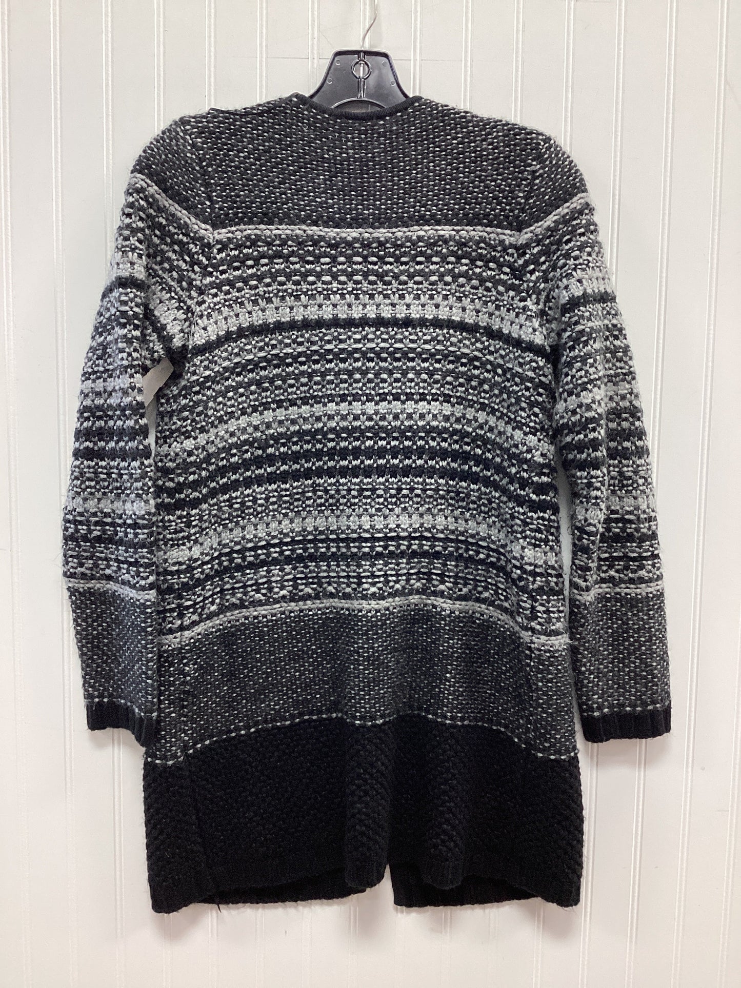 Sweater Cardigan By Ann Taylor In Black, Size:S