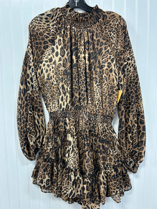Dress Casual Midi By Vici In Animal Print, Size:M