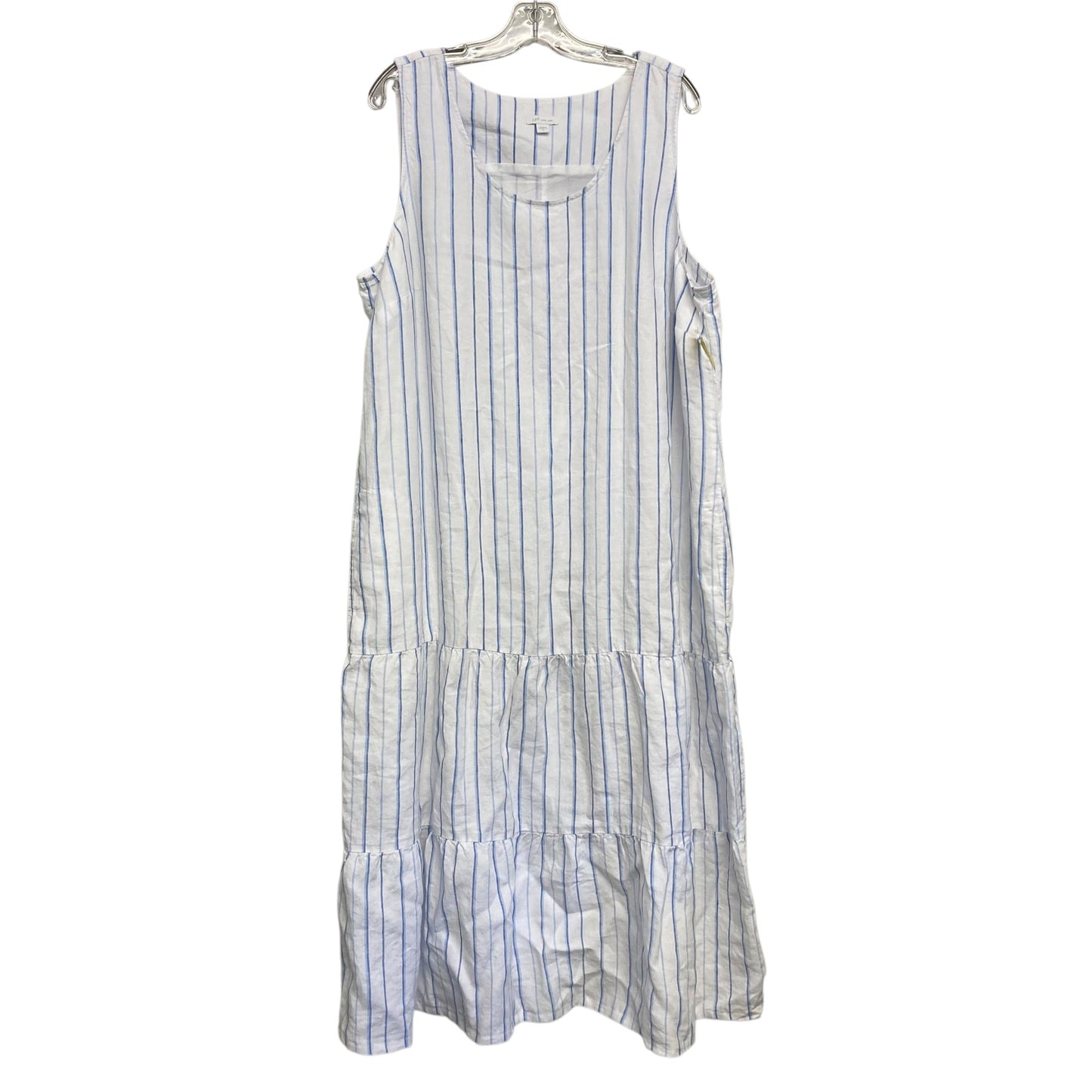 Dress Casual Maxi By J. Jill In Striped Pattern, Size:Xl