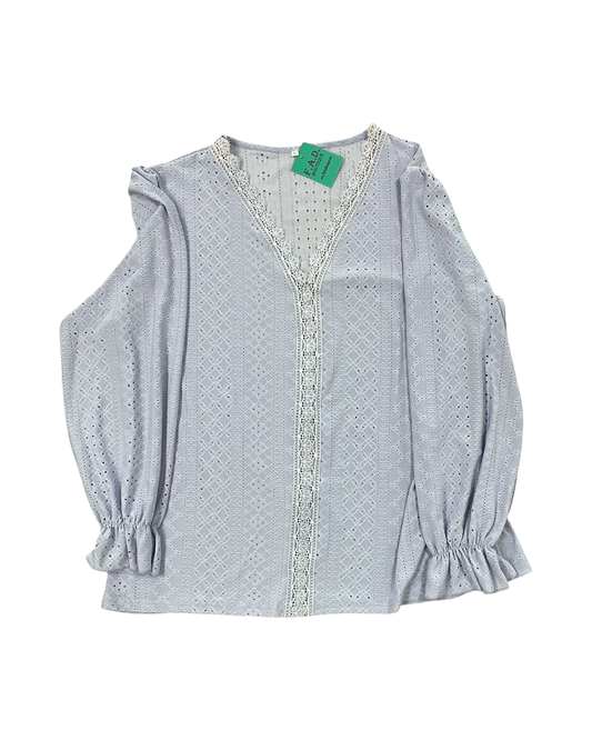 Top Ls By Clothes Mentor In Purple, Size:Xl