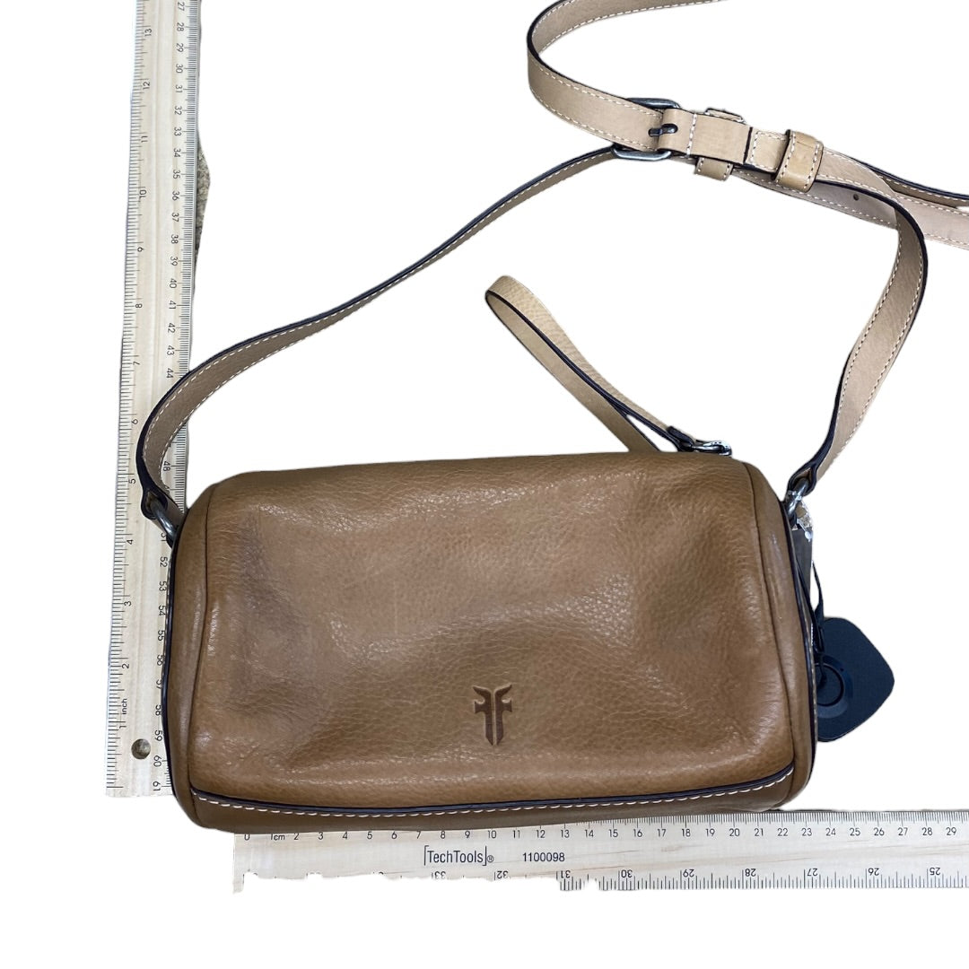 Handbag Leather By Frye In Brown, Size:Small