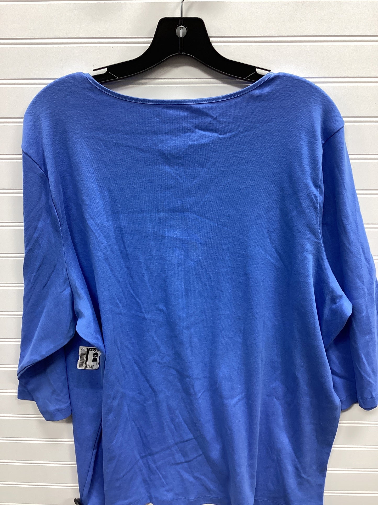 Top Ls By Cj Banks In Purple, Size:3X