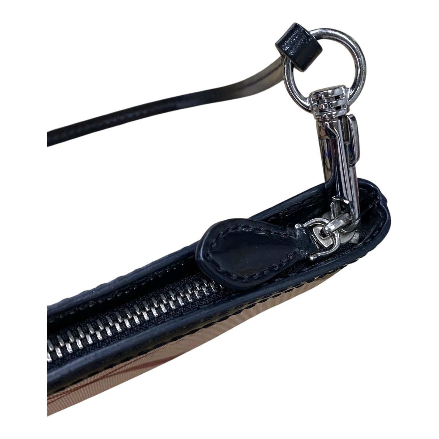 Wristlet Luxury Designer By Burberry In Plaid Pattern, Size:Small