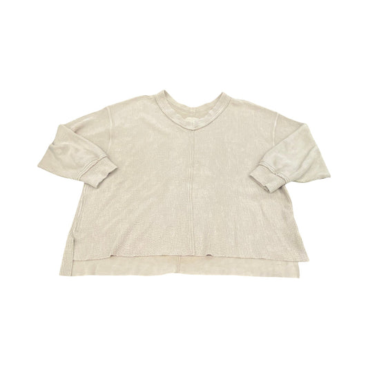 Sweater By Madewell In Cream, Size:L