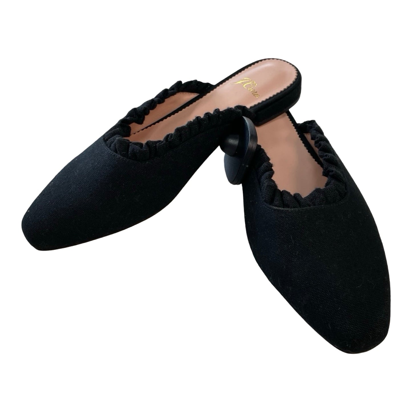 Shoes Flats By J. Crew In Black, Size:5