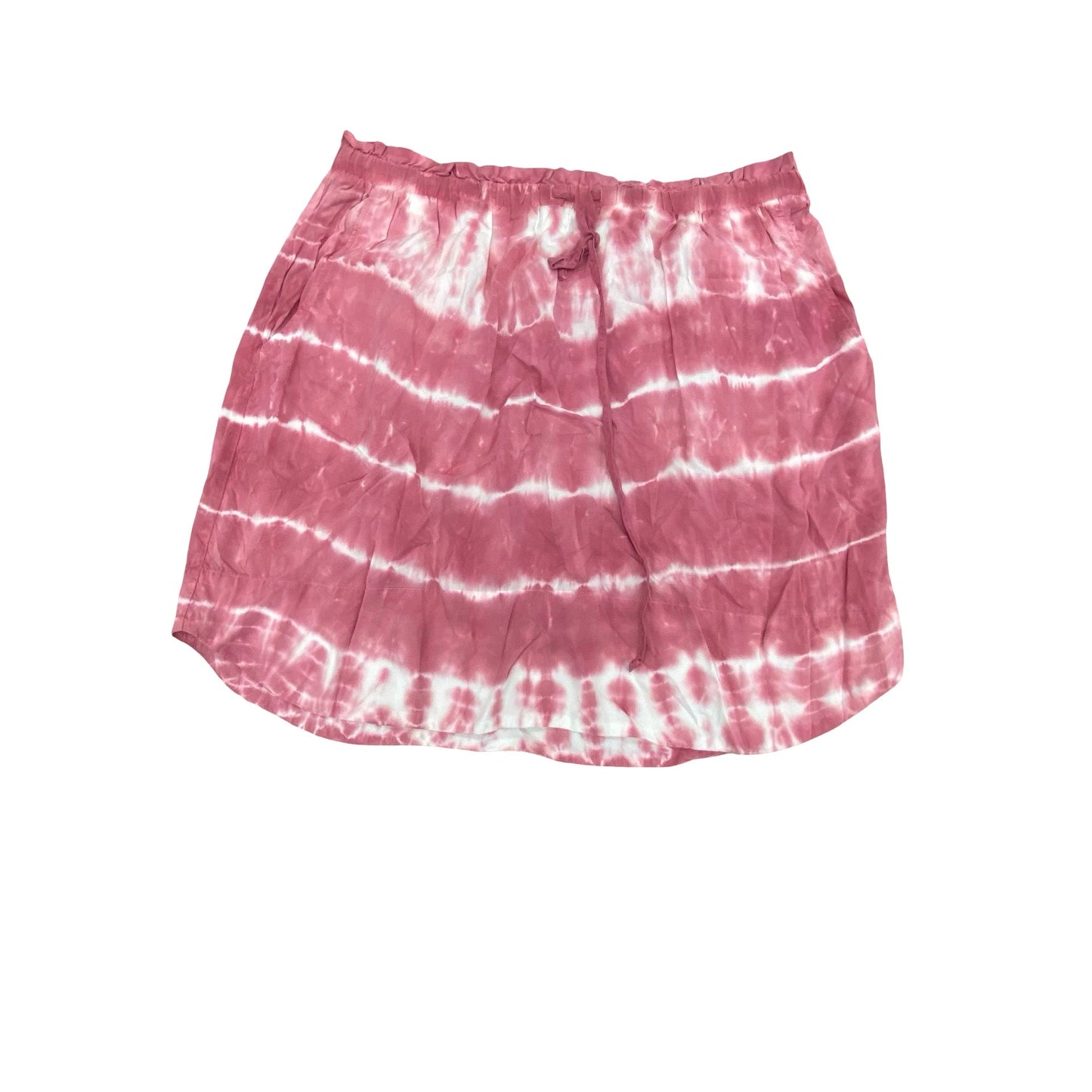 Skirt Midi By Cloth & Stone In Pink & White, Size:L