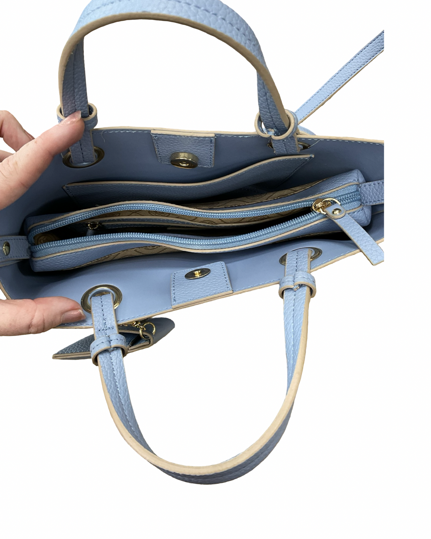 Handbag By Nanette Lepore In Blue, Size:Small