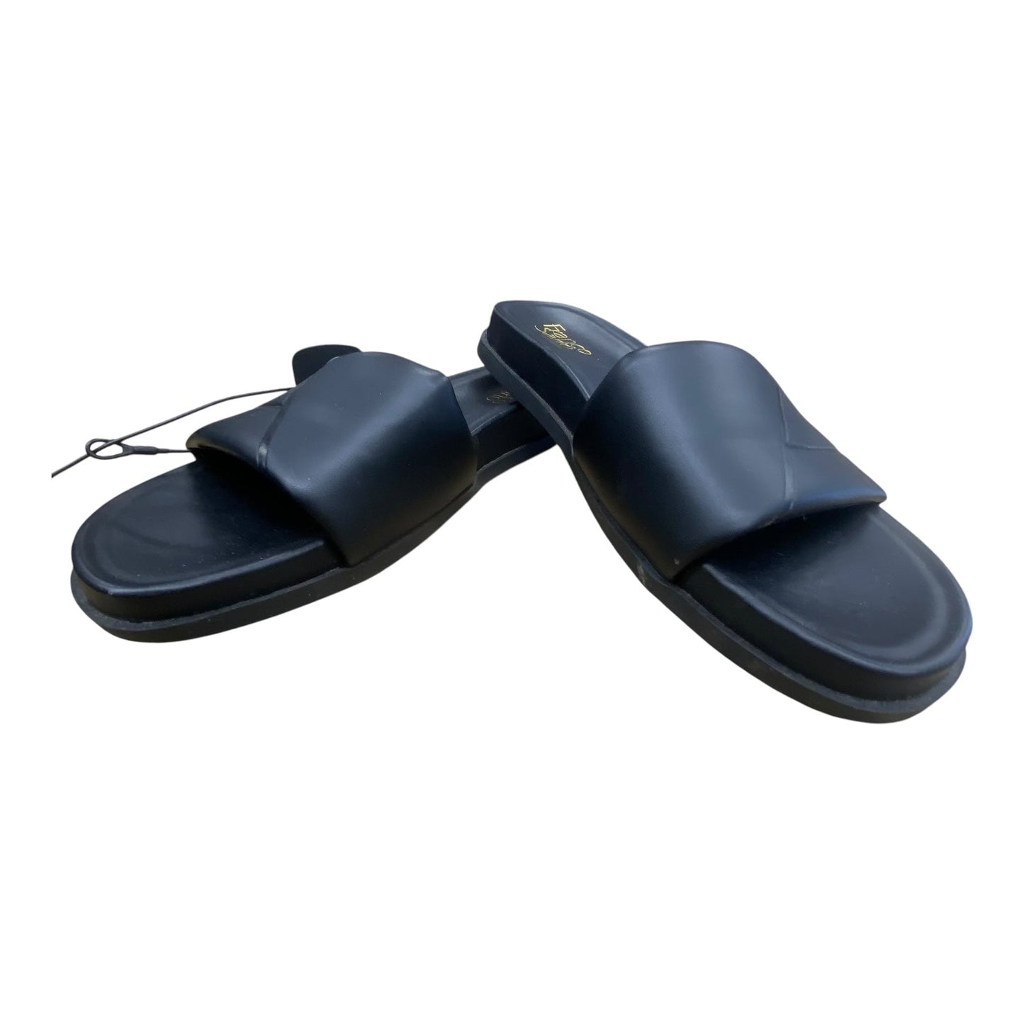 Sandals Flats By Franco Sarto In Black, Size:9.5