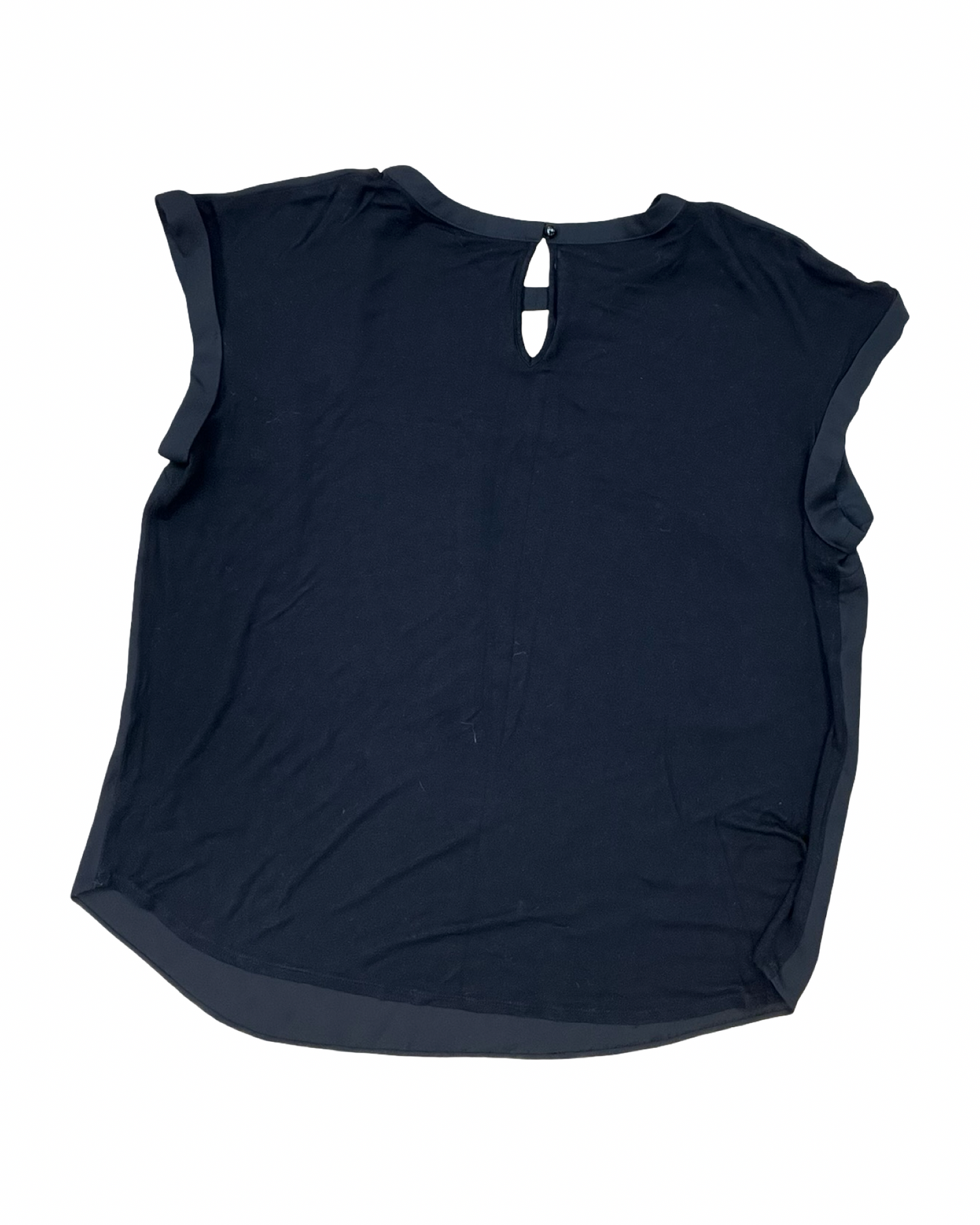 Top Sleeveless By Fortune & Ivy In Black, Size:Xl