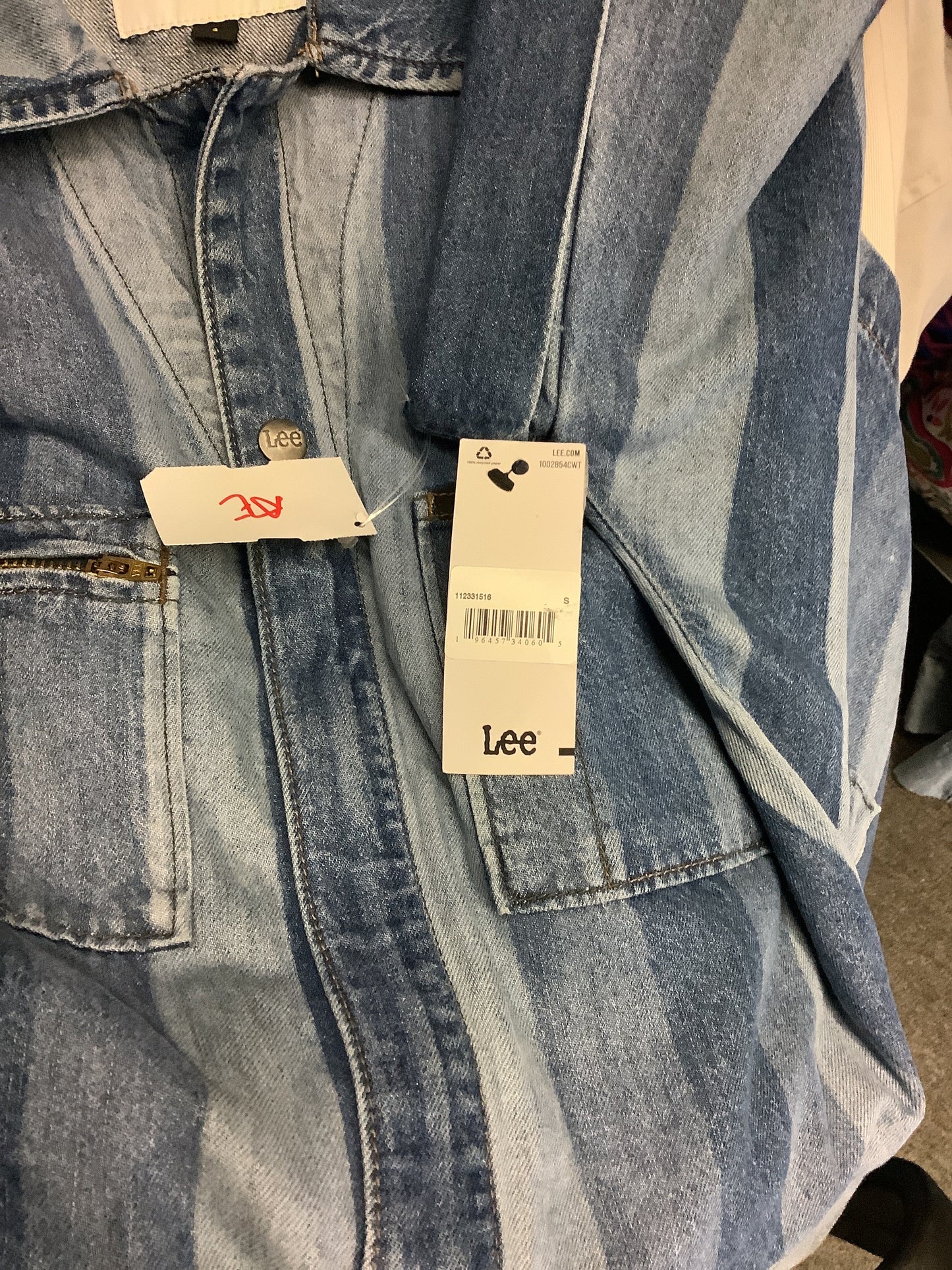 Romper By Lee In Blue Denim, Size: S