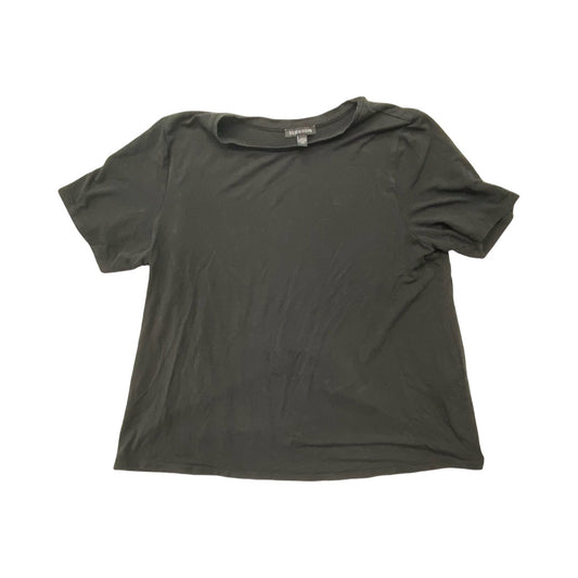 Top Ss Designer By Eileen Fisher In Black, Size:M