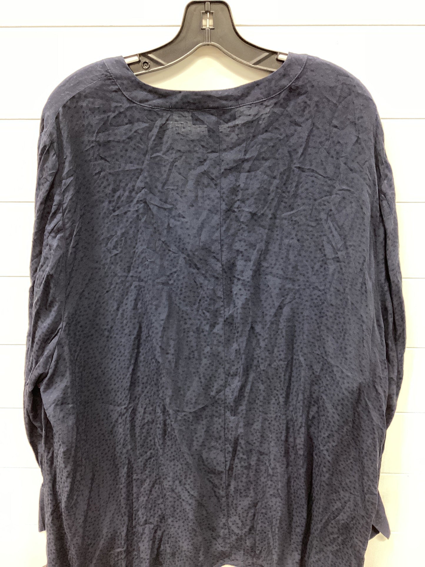 Top Ls By Lane Bryant In Navy, Size:3X