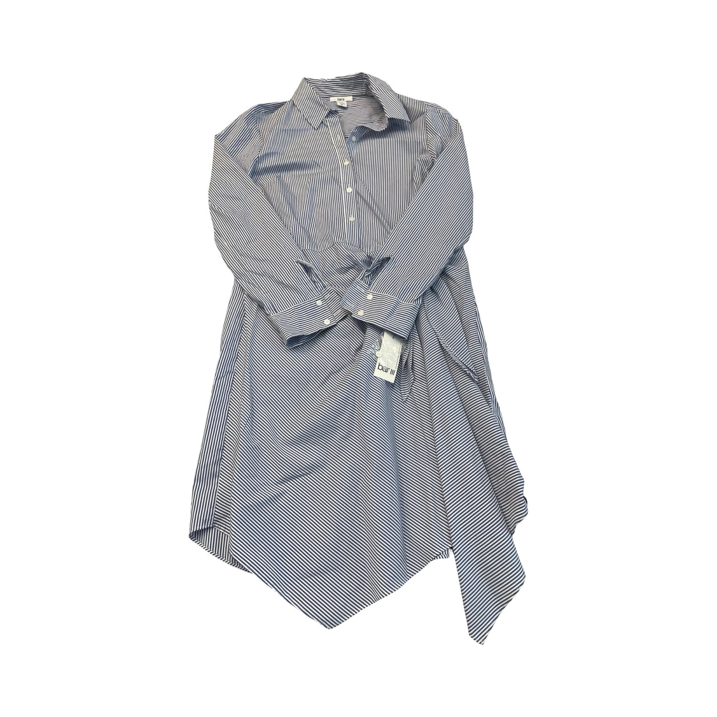 Dress Casual Midi By Bar III In Striped Pattern, Size:M