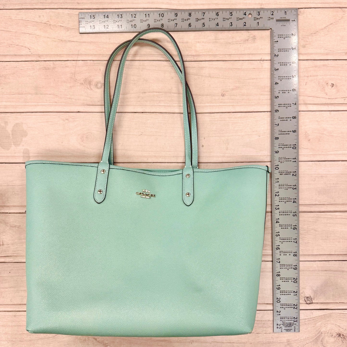 Tote Designer By Coach, Size: Large