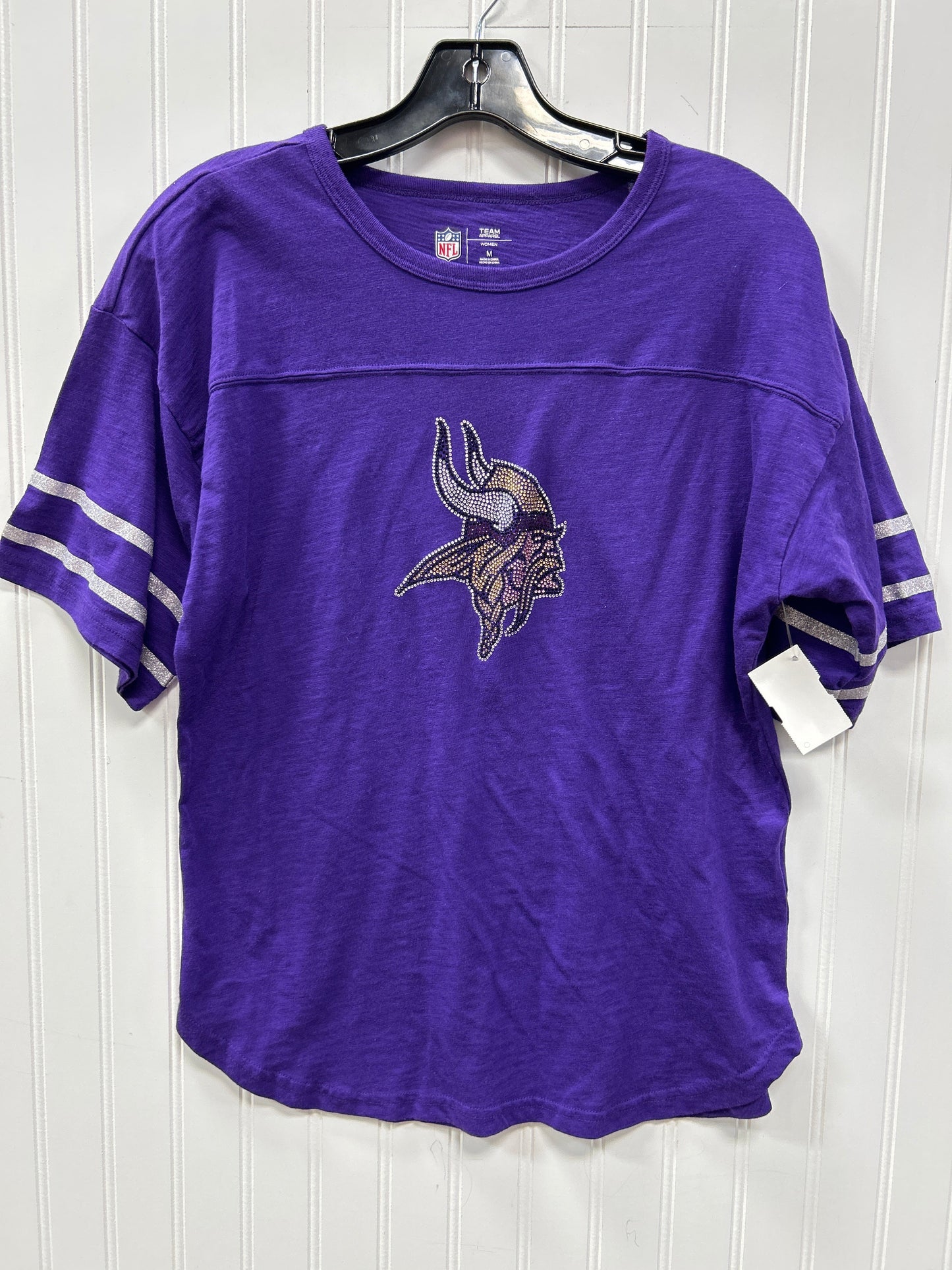 Top Ss By Nfl In Purple, Size:M