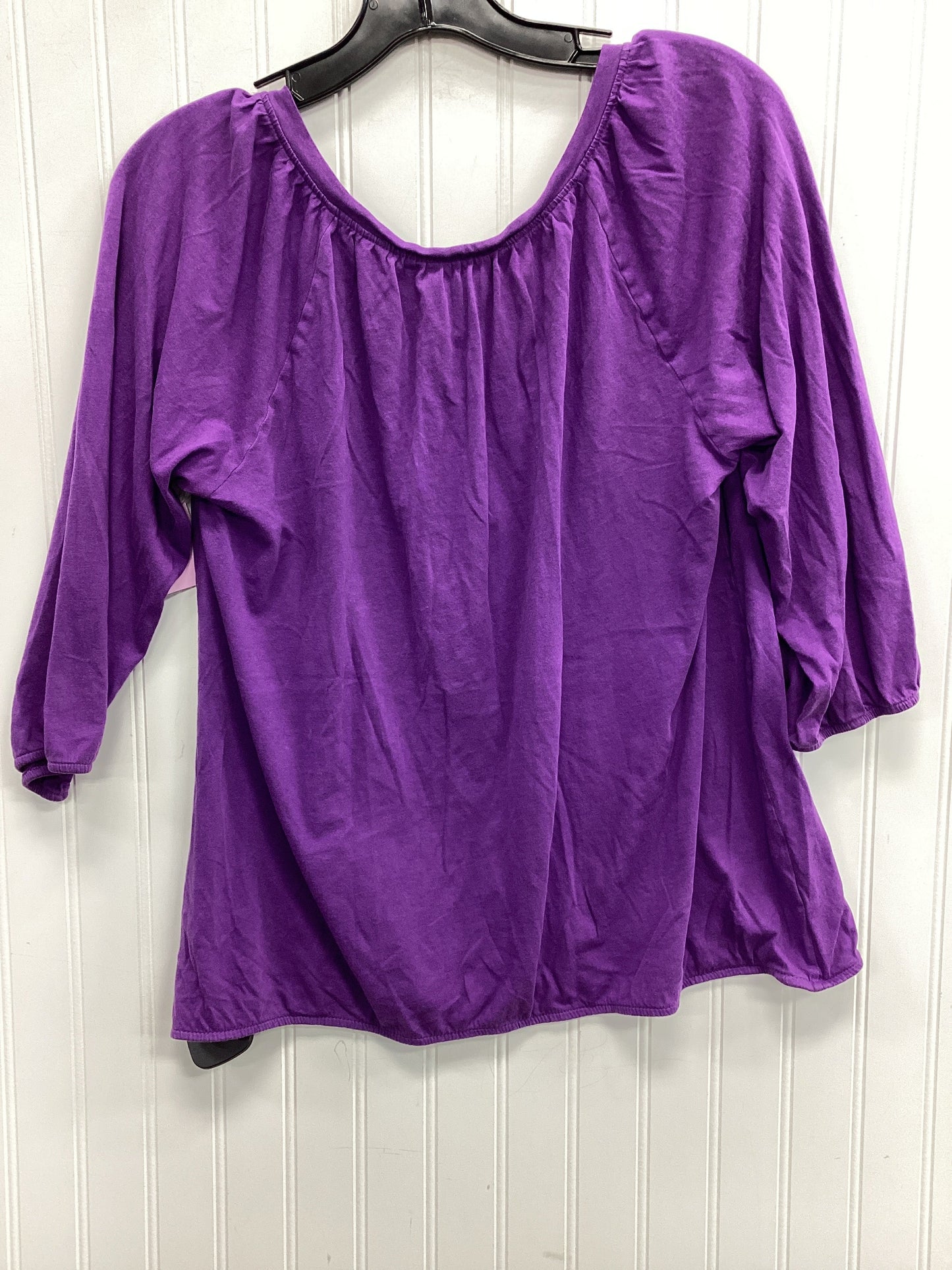 Top Ls By Loft In Purple, Size:M