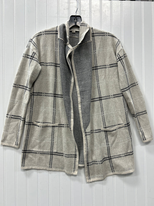 Cardigan By Loft In Cream, Size:Sp