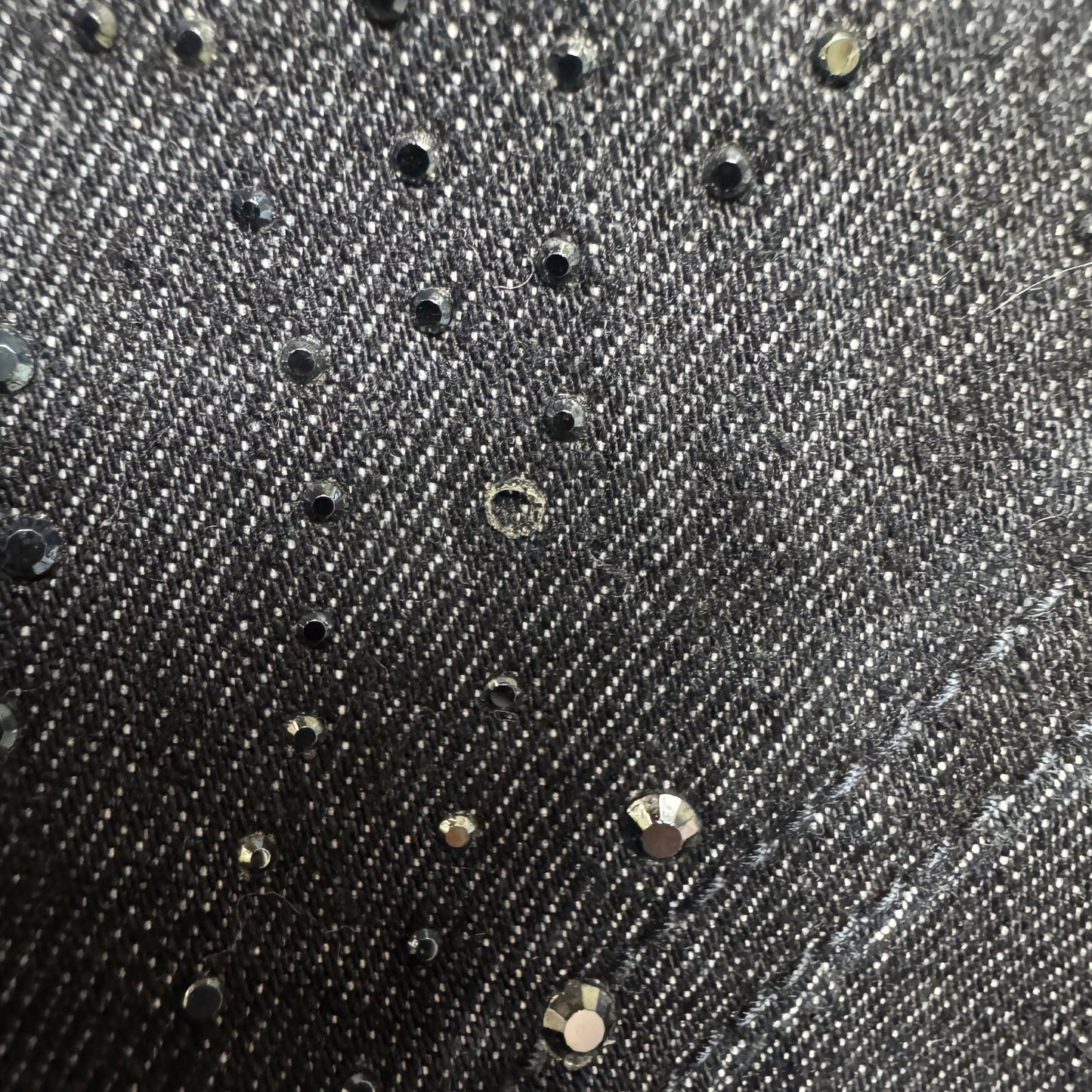 Jacket Denim By Chicos In Blue Denim, Size: 8