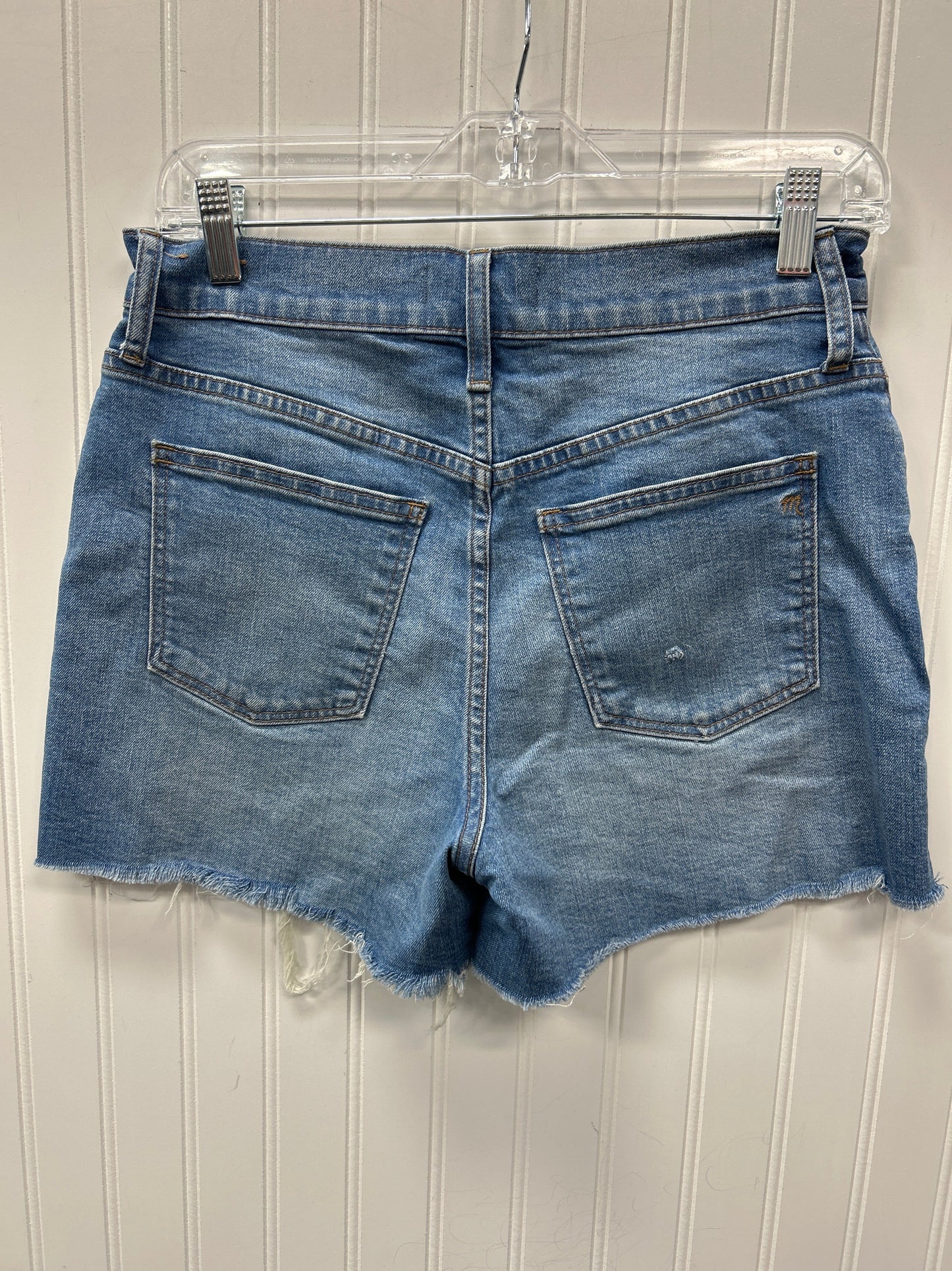 Shorts By Madewell In Blue Denim, Size:4