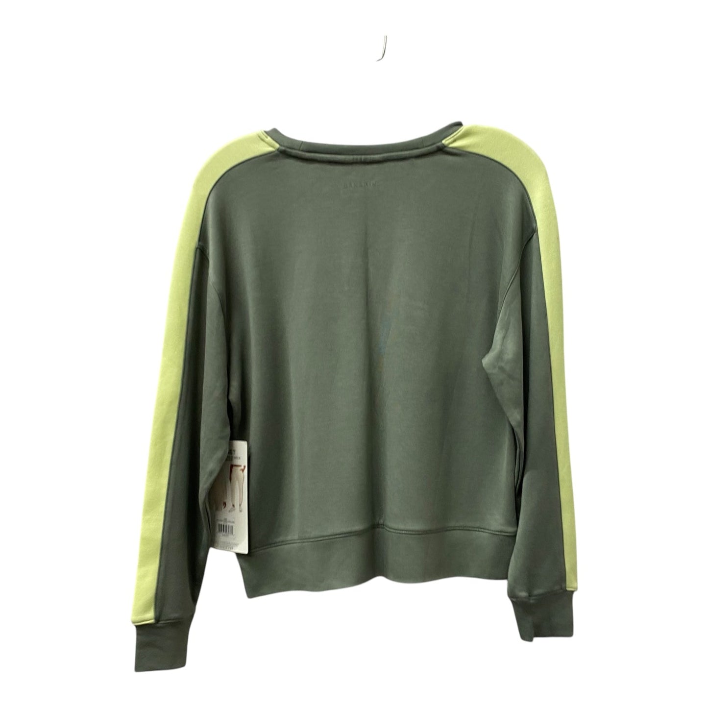 ATHLETIC TOP LS CREWNECK by DANSKIN In GREEN, Size: XS