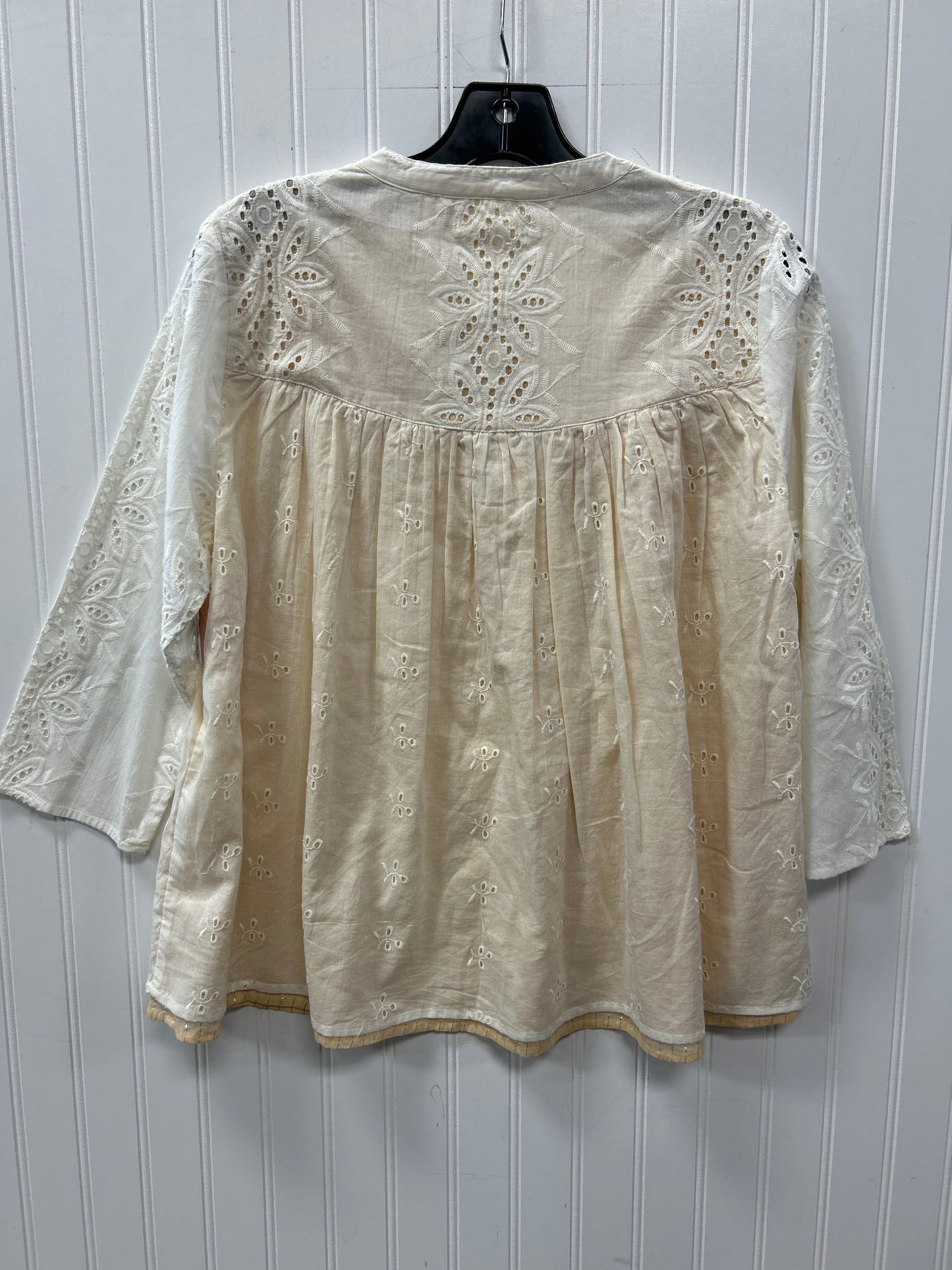 Top Ls By Cmc In Cream, Size:S