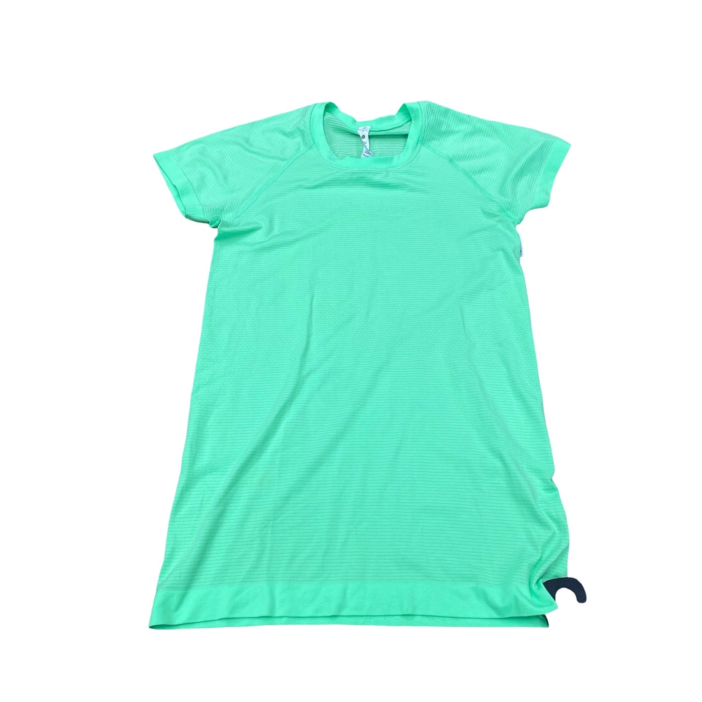 Athletic Top Ss By Lululemon In Green, Size:6