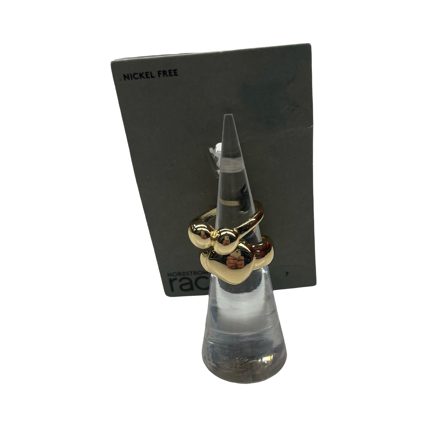 Ring Other By Nordstrom In Gold, Size:7