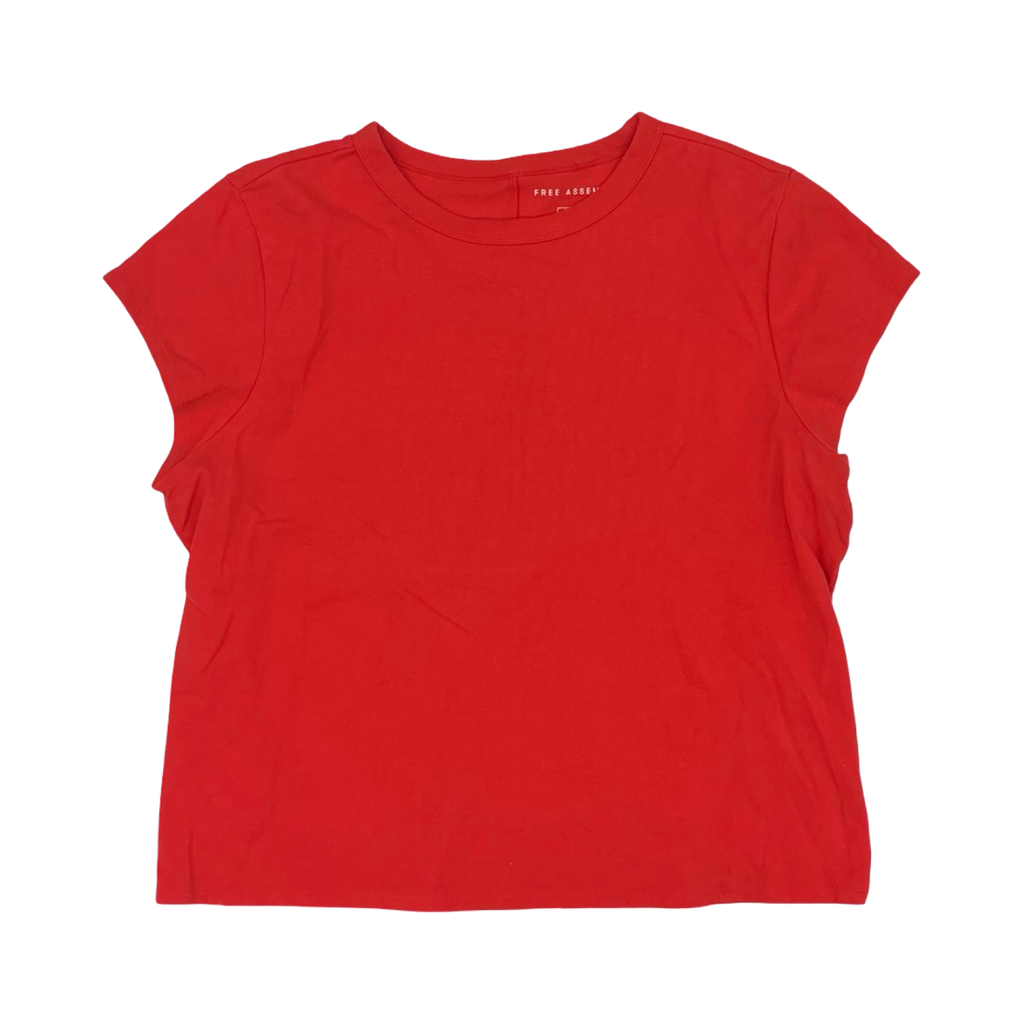 Top Ss By Free Assembly In Orange, Size:Xxl