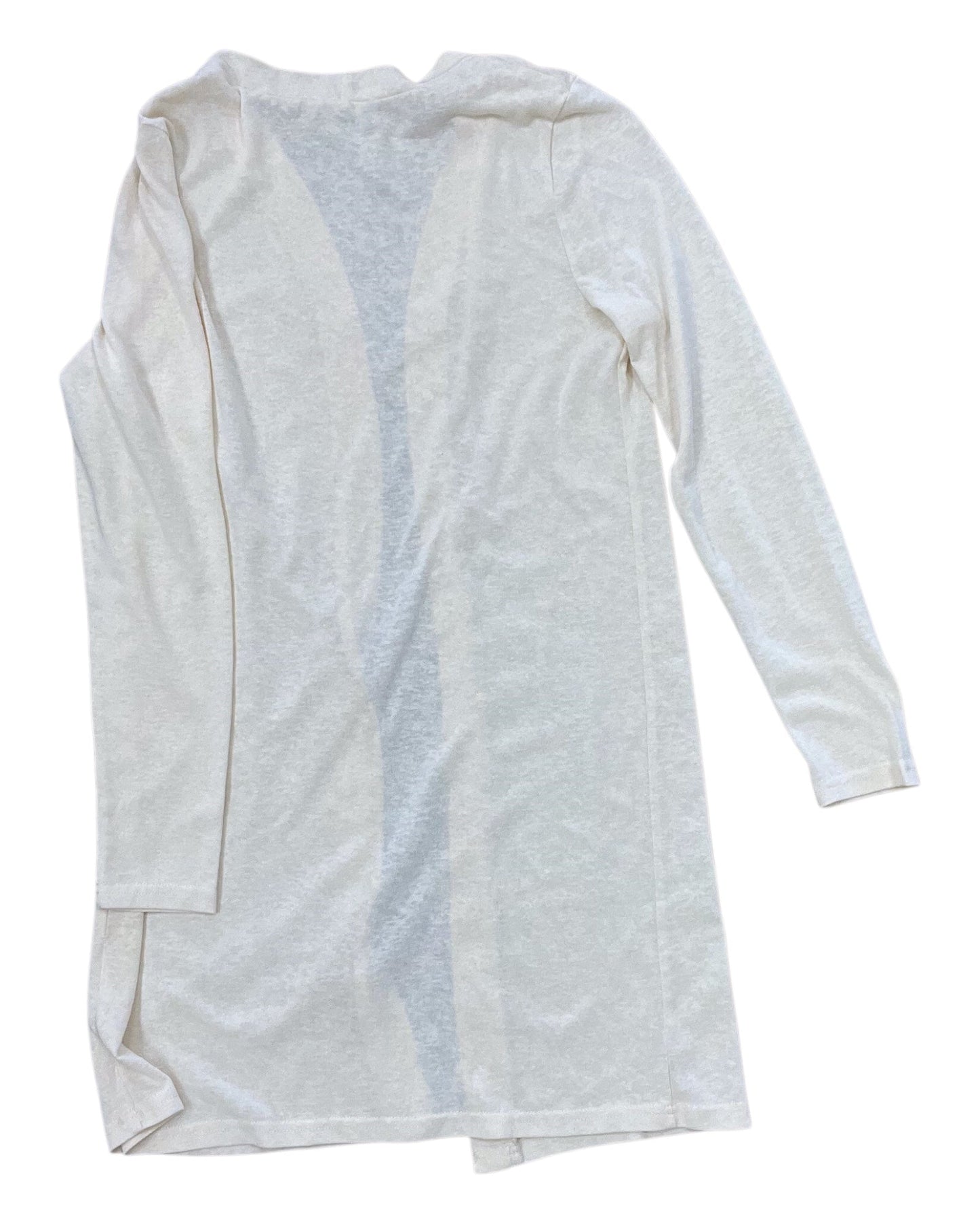Cardigan By Clothes Mentor In Cream, Size:S