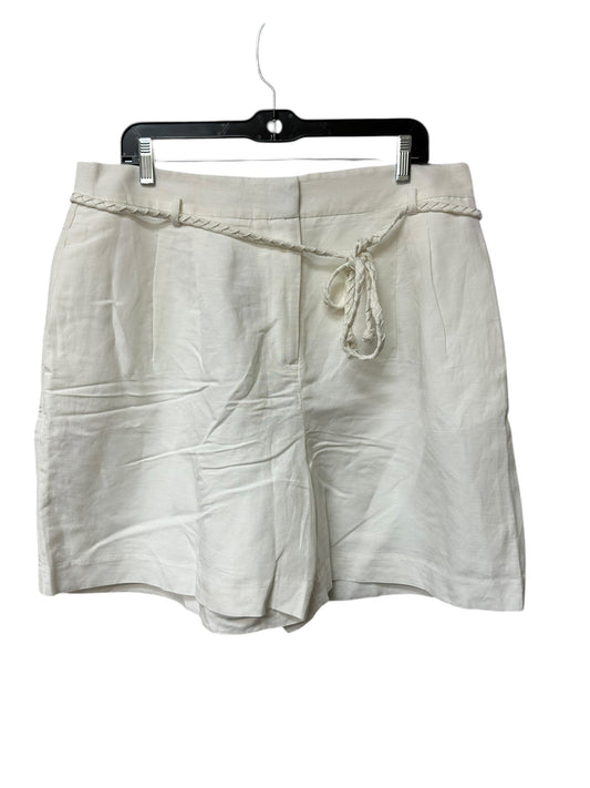 Shorts By Ann Taylor In White, Size:14