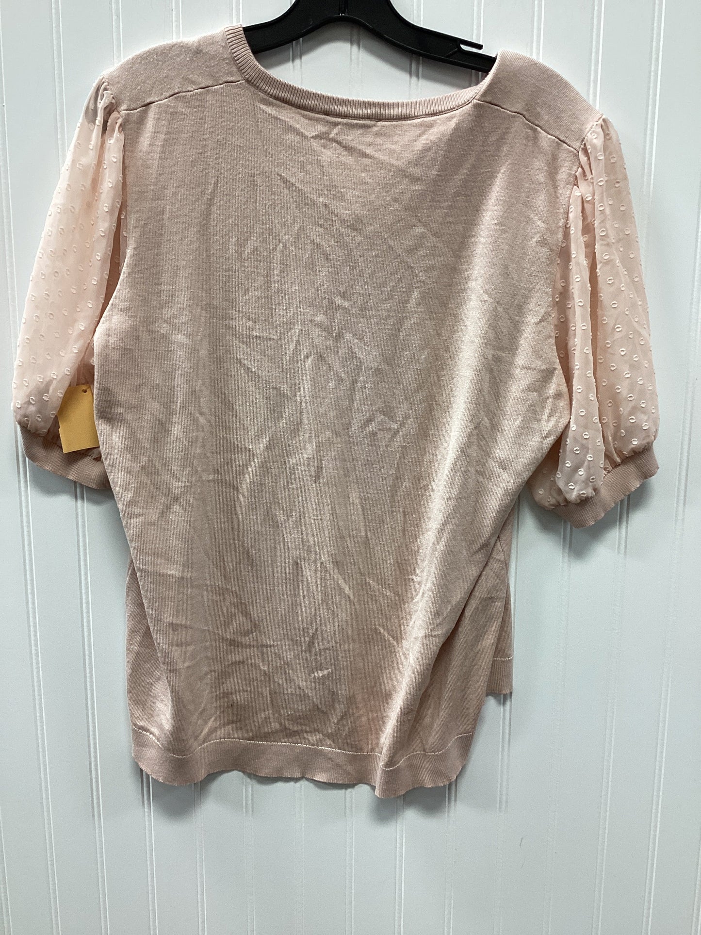 Top Ss By Adrianna Papell In Pink, Size:Xl